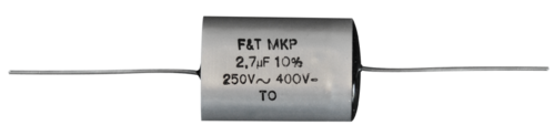 2,70 µF Folienkondensator FT cap axial