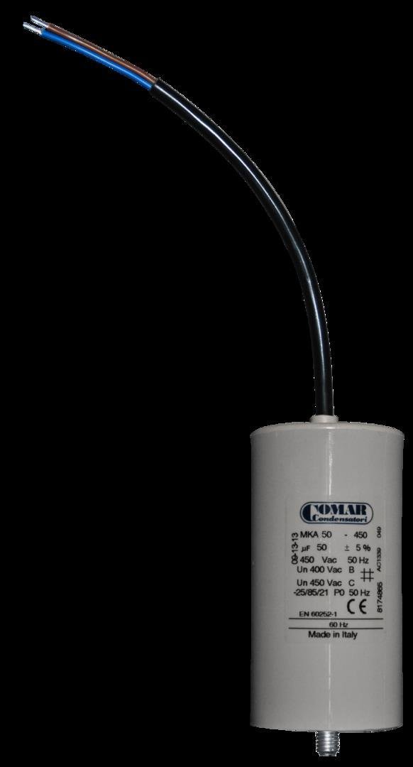 Comar Kondensator mit Kabel 2 /μF