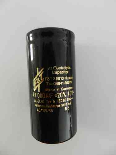 40V / 47000µF electrolyt capacitor F&T Type GA