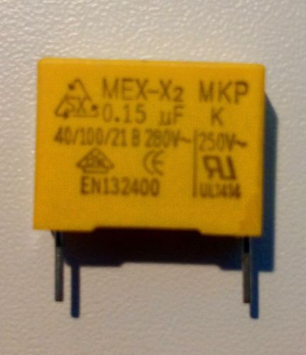 0,15µF 280 VAC radio interference suppression capacitor Shenzhen MEX-X2