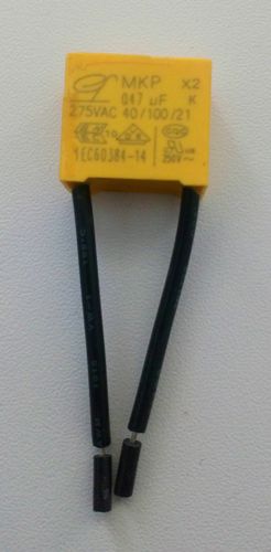 0,47µF 275 VAC radio interference suppression capacitor Shenzhen MEX-X2