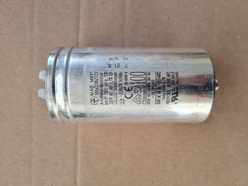 100µF 330 Vac  Motor-start capacitor Hydra / MAB MKP 100/330I