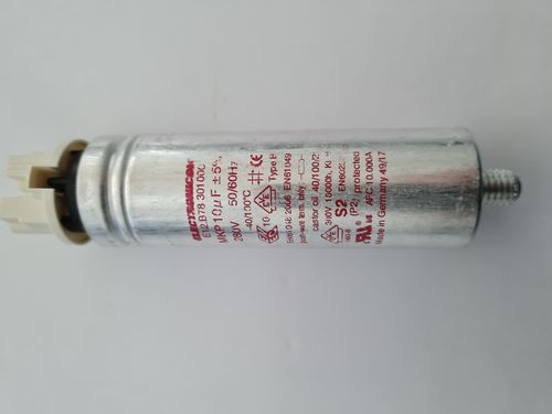 10 µF Leuchtstofflampenkondensator Electronicon 280 Vac