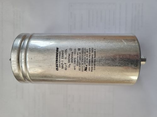 60 µF 640 Vac power capacitor Electronicon