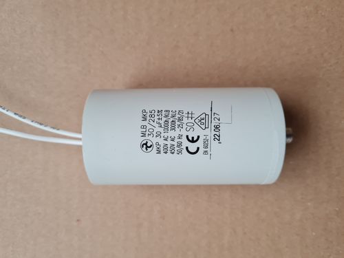 30 µF 400 Vac motor capacitor Hydra terminal stranded wire